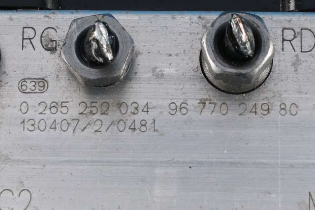 ABS sentral til Citroën C4 2011-2017 (Type II)  (BOSCH|0 265 252 034|96 770249 80|)