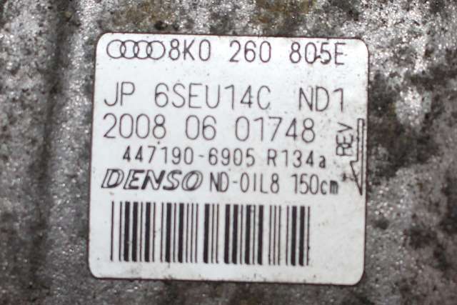 Aircondition kompressor til Audi A5 2007-2016 (Type I) (DENSO|447190-6905|8K0 260 805 E.|)