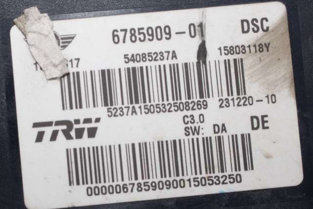 ABS sentral til Mini One/Cooper 2007-2014 (R55-57) (R55-57) (BMW|6 785 909|)