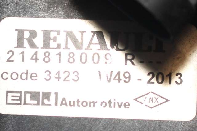 Kjølevifte til Renault Captur 2013-2020 (Type I) (RENAULT|214818009R|)