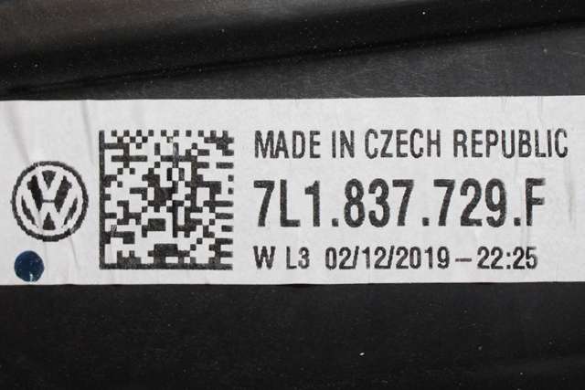 Ruteheis venstre foran til VW Transporter / Caravelle 2019-->> (T6.1) (T6.1) (VAG|7L2 959 405|7L1 837 729 F|)