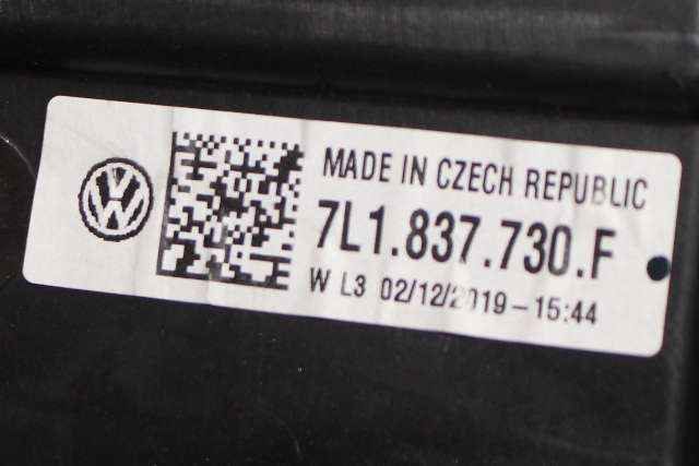 Ruteheis høyre foran til VW Transporter / Caravelle 2019-->> (T6.1) (T6.1) (VAG|7L2 959 400|7L1 837 730 F|)