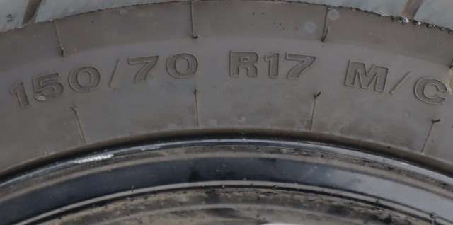 MC, Bakhjul til MC Suzuki DL1000, V-Strom 2002-2012  (150 X 70 R 17"|)