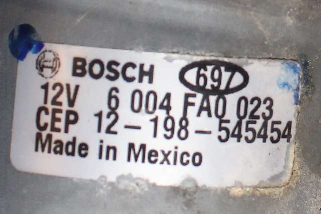 Viskermotor frontrute komplett m/overføring til BMW X3 2010-2017 (F25) (F25) (BOSCH|3 397 021 315|6 004 FA0 023|)