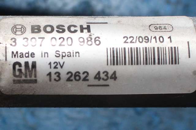 Viskermotor frontrute komplett m/overføring til Opel Astra J 2010-2015 (GM|12 262 434|1 397 220 623|)