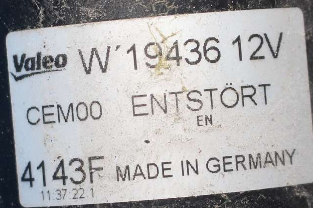 Viskermotor frontrute komplett m/overføring til Opel Astra J 2010-2015  (BOSCH|3 397 020 986|1 397 220 623|)