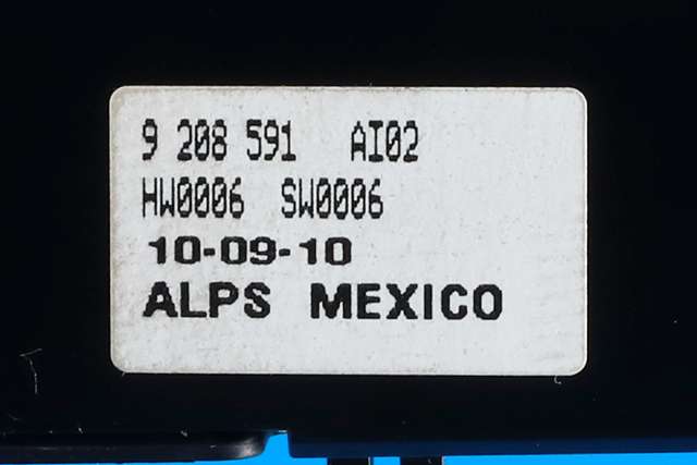 Bilstereo betjeningspanel til BMW X3 2010-2017 (F25) (F25) (BMW|9 208 591|)