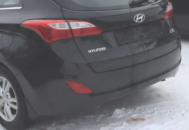 Støtfanger bak stasjonsvogn til Hyundai i30 2012-2017 (Type II)