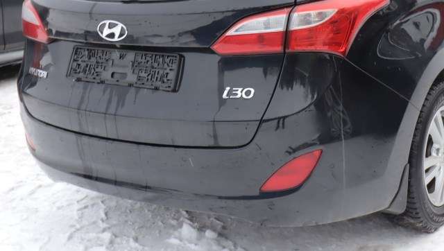 Støtfanger bak stasjonsvogn til Hyundai i30 2012-2017 (Type II)