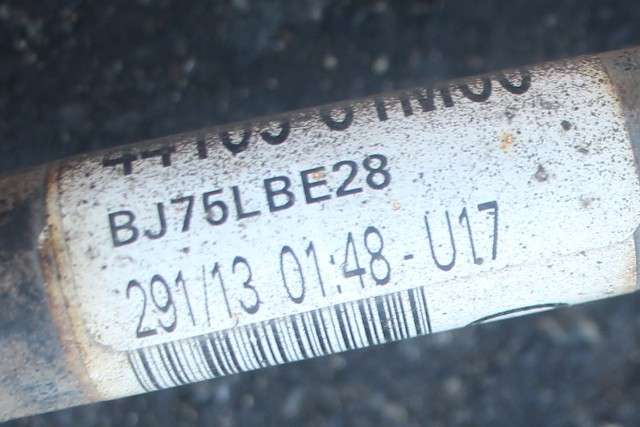 Drivaksel høyre bak, bensin/automat til Suzuki SX4 S-CROSS 2013-->> (Type II)  
