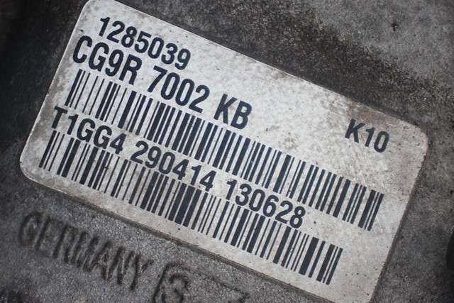 Girkasse 4WD komplett til Volvo XC60 2014-2017 (Type I, Fase 2) (FORD|CG9R-7002-KB|)