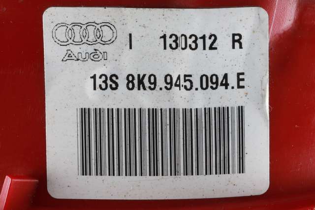 Baklykt venstre indre til Audi A4, Allroad 2009-2016 (Type I) (B8) (B8) (VAG|8K9 945 094 E|)