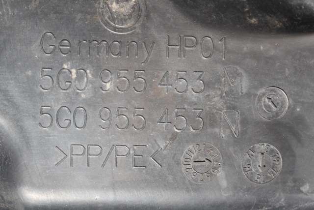 Spylertank foran til VW Golf VII 2012-2017 (Fase 1) (VAG|5G0 955 453 M|)