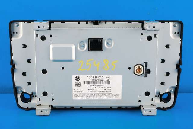 Bilstereo betjeningspanel til VW Golf VII 2012-2017 (Fase 1)  (VAG|5G0 919 605|)