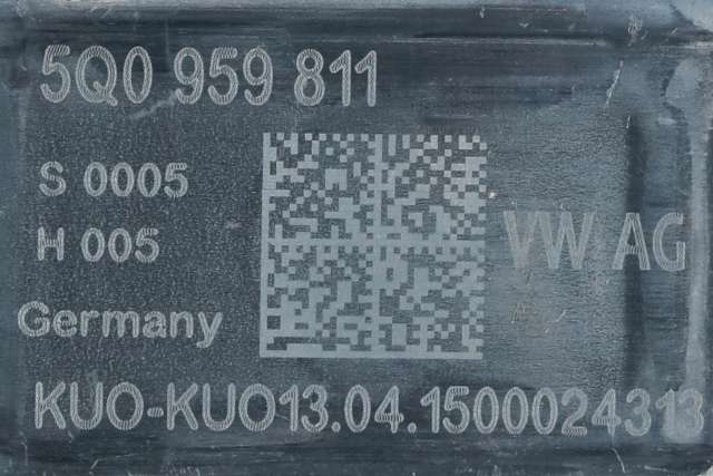 Ruteheis, kun motor, venstre bak til VW Golf VII 2012-2017 (Fase 1) (VAG|5Q0 959 811|)