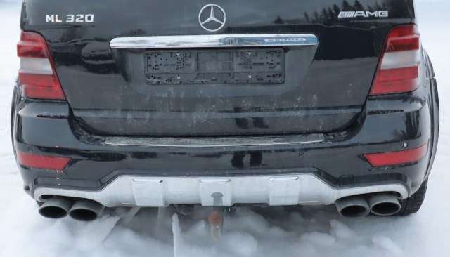 Støtfanger bak til Mercedes ML, 2005-2011 (W164) (W164) 