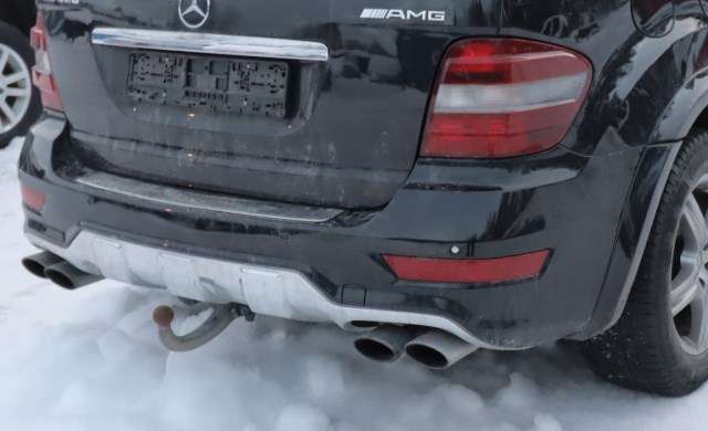 Støtfanger bak til Mercedes ML 2005-2011 (W164) (W164)