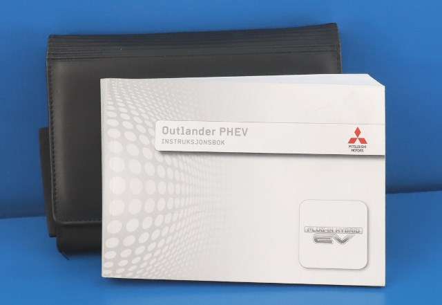 Instruksjonsbok til Mitsubishi Outlander, 2015-->> (Type III, Fase 2)  