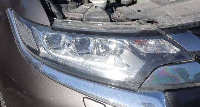 Frontlykt høyre halogen til Mitsubishi Outlander, 2015-->> (Type III, Fase 2)  
