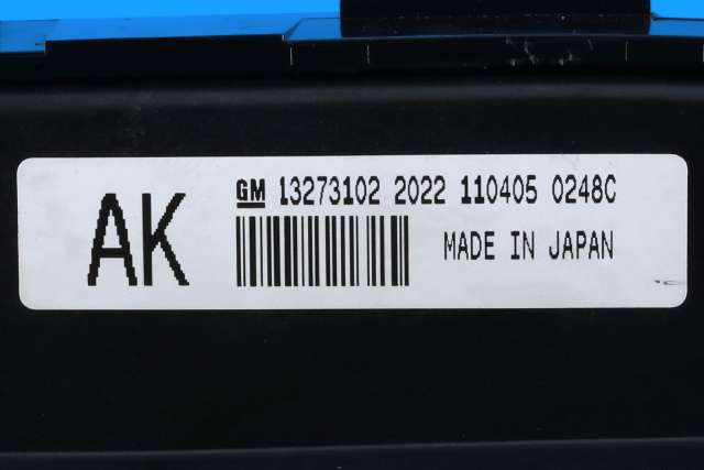 Varmeapparat betjening til Opel Insignia A 2009-2014  (GM|13 273 102|)