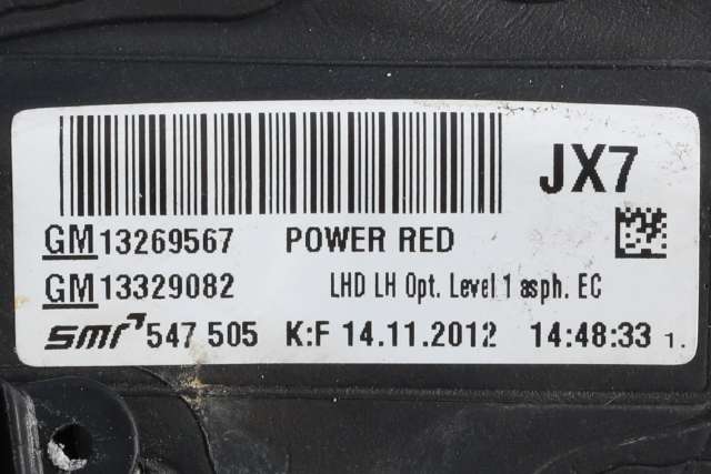 Speil venstre til Opel Insignia A 2009-2014 (GM|13 269 567|)