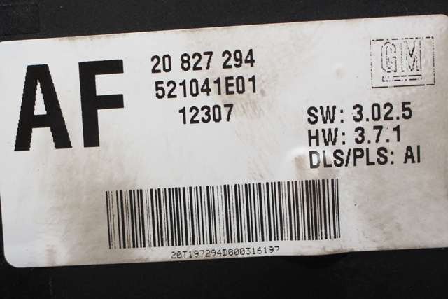 Styreenhet hengerfeste til Opel Insignia A 2009-2014 (GM|20 827 294|)