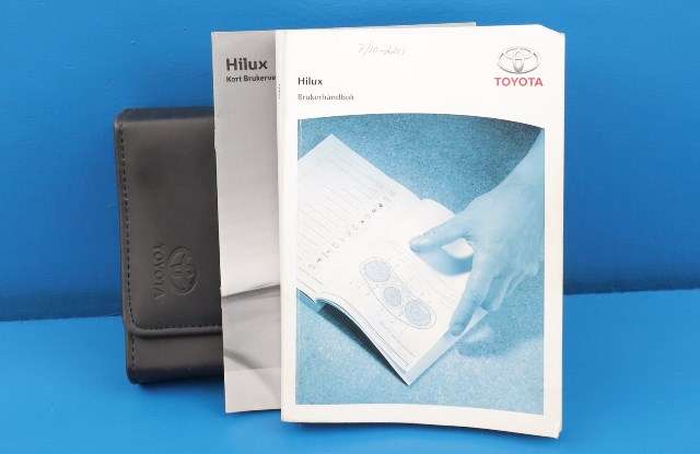 Instruksjonsbok til Toyota Hilux, 2006-2011
