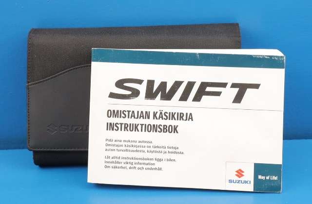 Instruksjonsbok til Suzuki Swift, 2011-2017