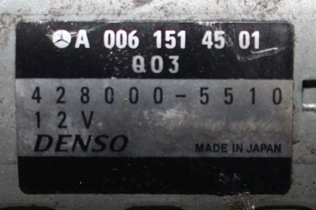 Starter diesel til Mercedes C-Klasse 2007-2011 (Fase 1) (W204) (W204) (DENSO|428000-5510|A 006 151 45 01|)