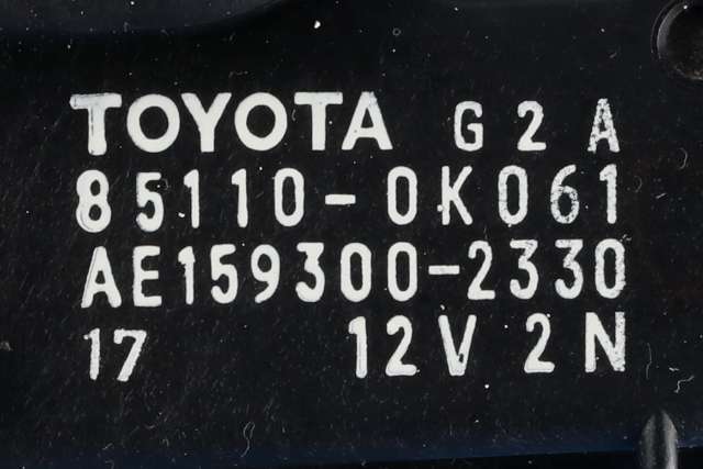 Viskermotor frontrute komplett m/overføring til Toyota Hilux 2006-2011  (DENSO|159300-2330|85110-0K061|)