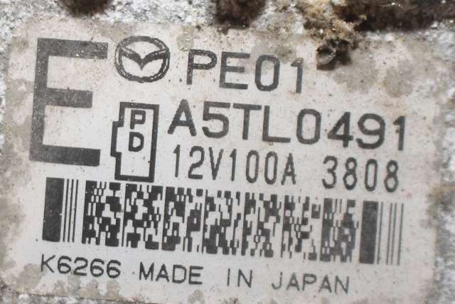 Dynamo til Mazda 3 2013-2016 (Type III, Fase 1)  (MITSUBSISI|A5TL0491|)