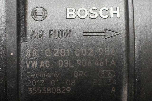 Luftmengde/luftmassemåler til VW Golf VII 2017-2020 (Fase 2)  (BOSCH|0 281 002 956|03L 906 461 A|)