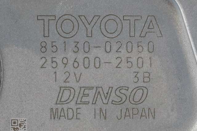 Viskermotor bakrute til Toyota Auris 2015-2019 (Type II, Fase 2)  (DENSO|259600-2501|85130-02050|)