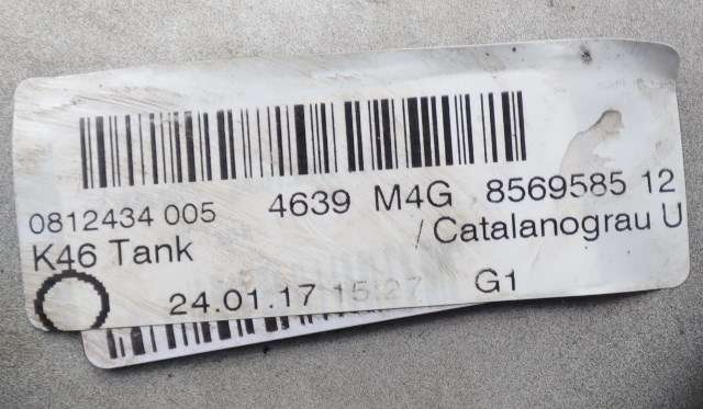 MC, Bensintank til MC BMW S1000 R 2014-->> (Naked) (Naked) (BMW|46.39-8 569 585|)
