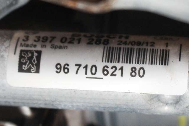 Viskermotor foran venstre til Peugeot 3008 2009-2016 (Type I)  (BOSCH|3 397 021 288|96 710621 80|)