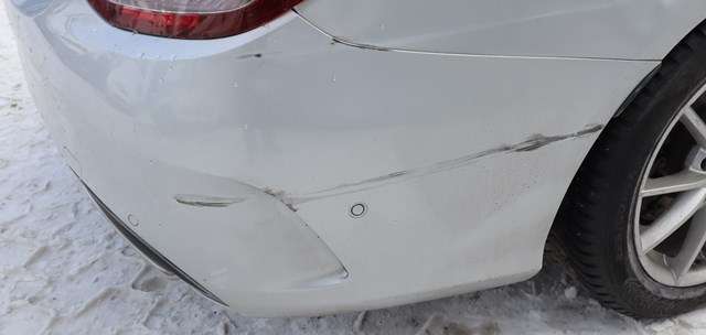 Støtfanger bak sedan til Mercedes C-Klasse 2014-2018 (Fase 1) (W205) (W205)