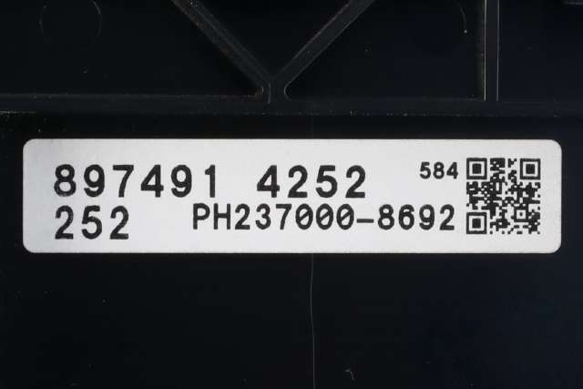 Varmeapparat betjening til Isuzu D-Max 2021-->> (Type III) (ISUZU|8974914252|)