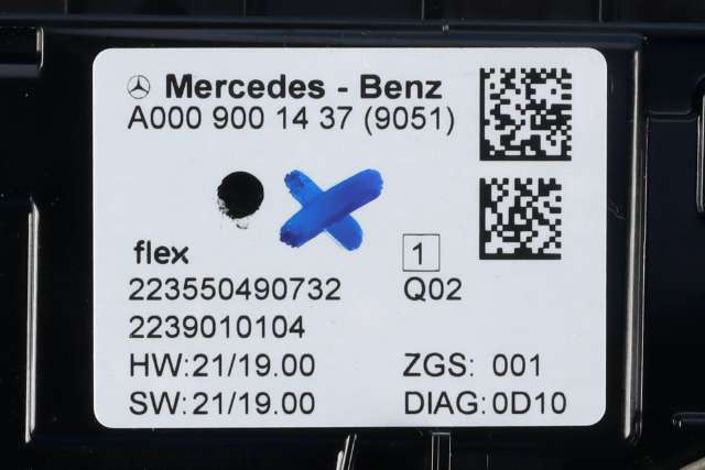 Taklyspanel til Mercedes GLC 2022-->> (X254) (X254) (MERCEDES|A 000 900 14 37|)