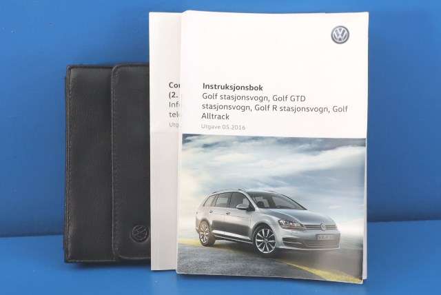 Instruksjonsbok til VW Golf VII, 2012-2017 (Fase 1)  