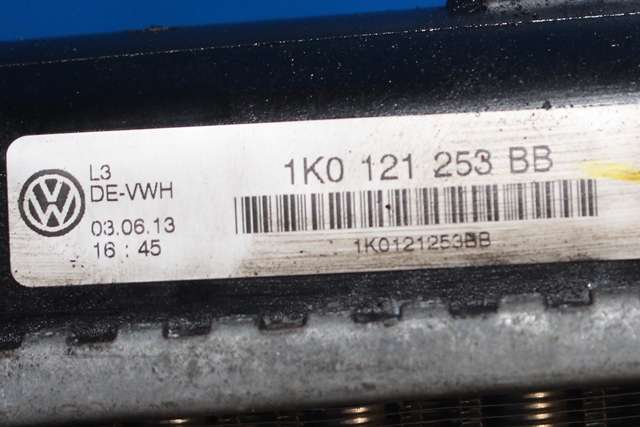 Radiator (automat gir) til VW Passat 2011-2015 (B7) (B7) (VAG|1K0 121 253 BB|)