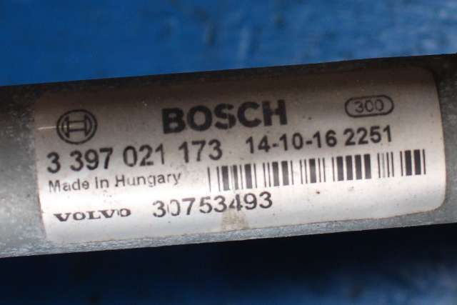 Viskermotor frontrute komplett m/overføring til Volvo V60/V60 CC 2013-2018 (Type I, Fase 2)  (BOSCH|3 397 021 173|30753493|)