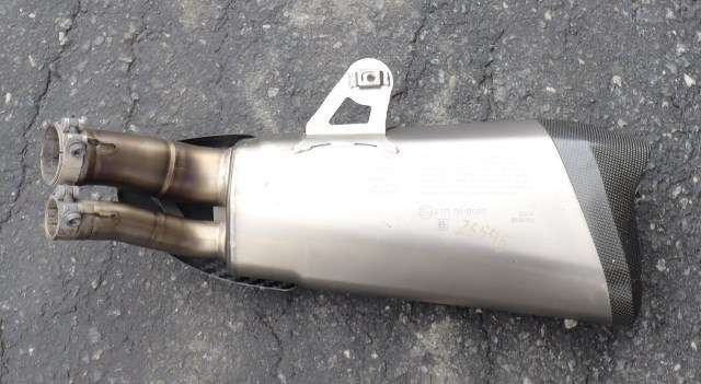 MC, Eksos bakre til MC BMW S1000 R 2014-->> (Naked) (Naked) (AKRAPOVIC|41R-04 9598|18.51-8 556 701. LITT|)