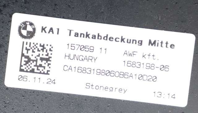 MC, Deksel, tank til MC BMW R1300 GS 2024-->> (Dual Sport) (Dual Sport) (BMW|1 683 198|)
