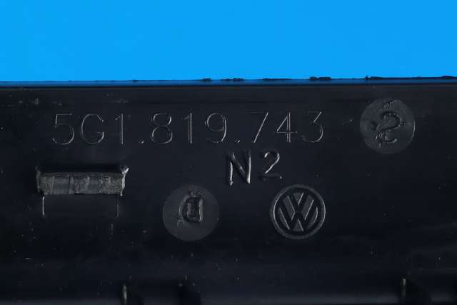 Dashbord friskluftdyse midtkonsoll til VW Golf VII 2012-2017 (Fase 1)  