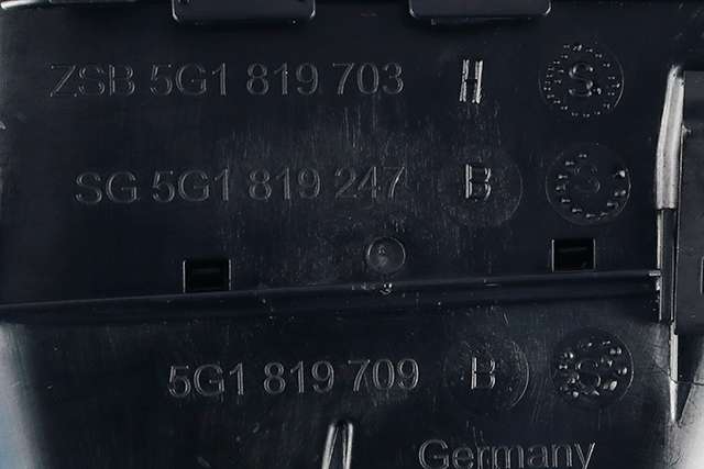Dashbord friskluftdyse venstre til VW Golf VII 2012-2017 (Fase 1)  