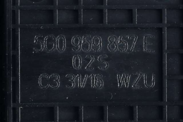 Bryter ruteheis førerdørspanel til VW Golf VII 2012-2017 (Fase 1) (VAG|5G0 959 857 E|)
