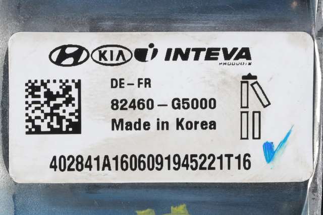 Ruteheis, kun motor, høyre foran til Kia Niro 2016-2021  (KIA|82460-G5000|)