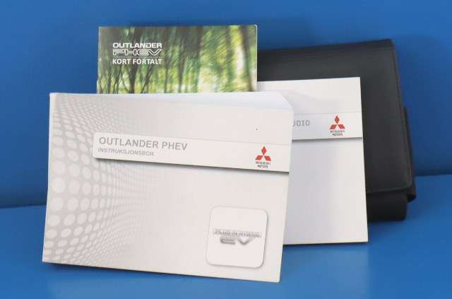 Instruksjonsbok til Mitsubishi Outlander, 2015-->> (Type III, Fase 2)  