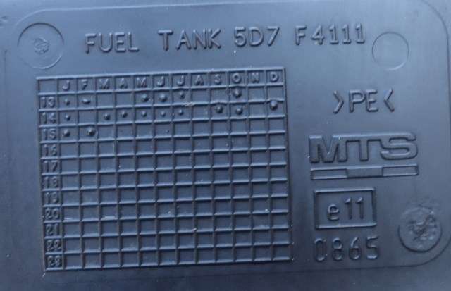 MC, Bensintank til MC Yamaha YZF-R125 2014-2018  
