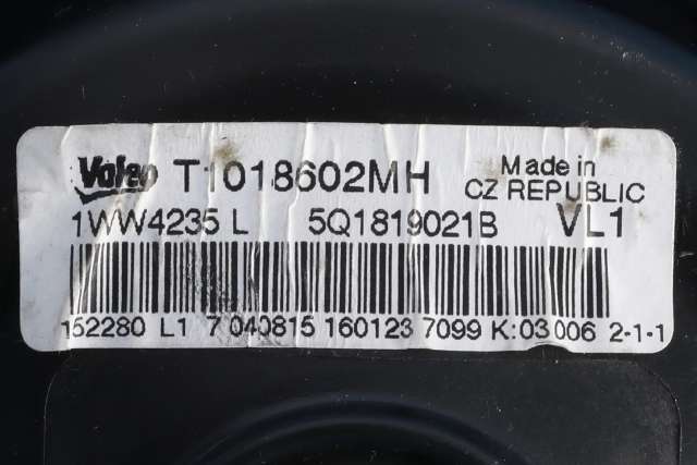 Varmeapparat motor til VW Golf VII 2012-2017 (Fase 1)  (VAG|5Q1 819 021 B|5Q0 907 521 E|)